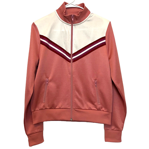 American Apparel Jackets & Blazers - American Apparel Track Jacket Pink Medium